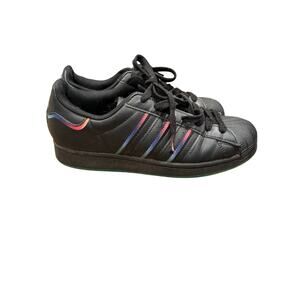 Adidas Superstar Black Green size 8.5 Men.